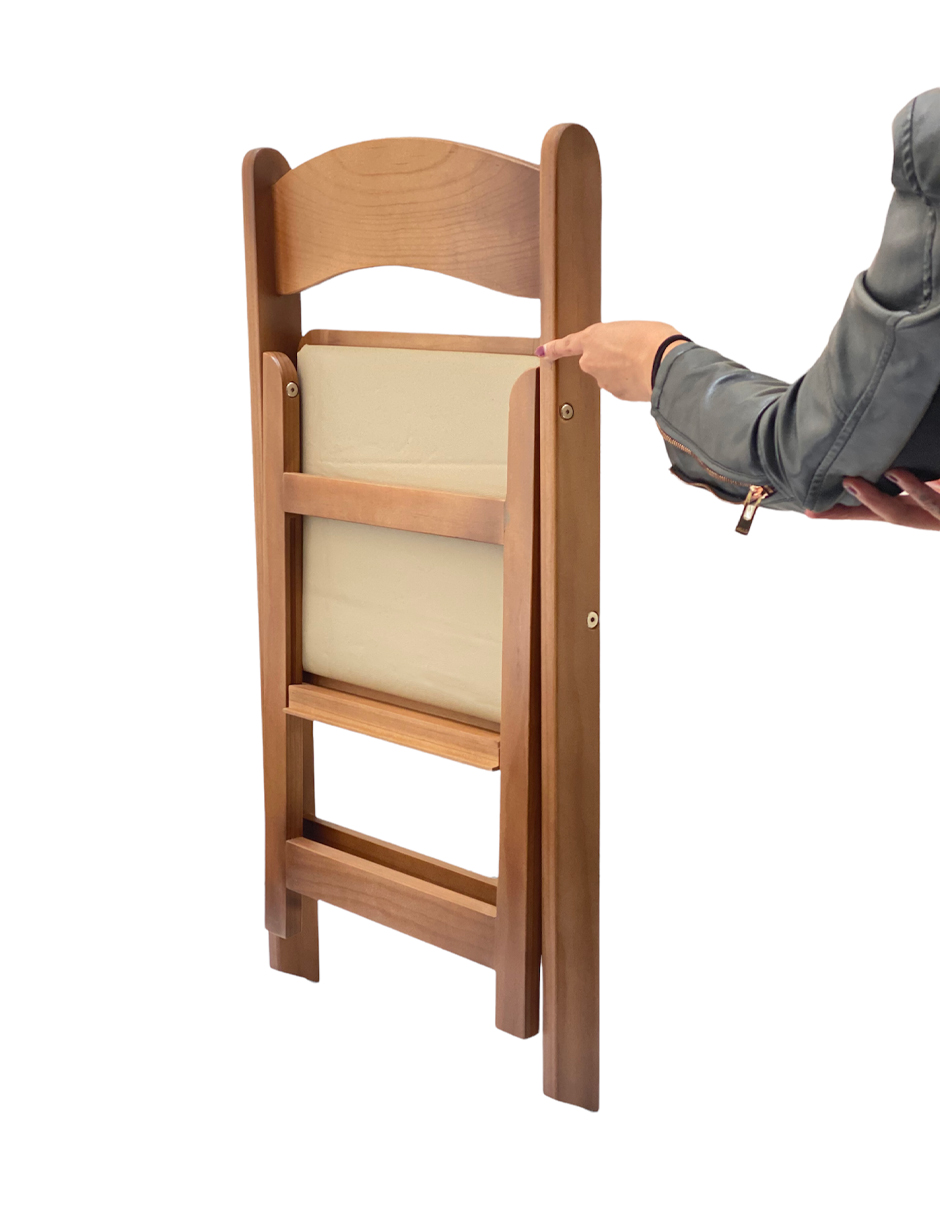 Silla Plegable Fabricada en Madera