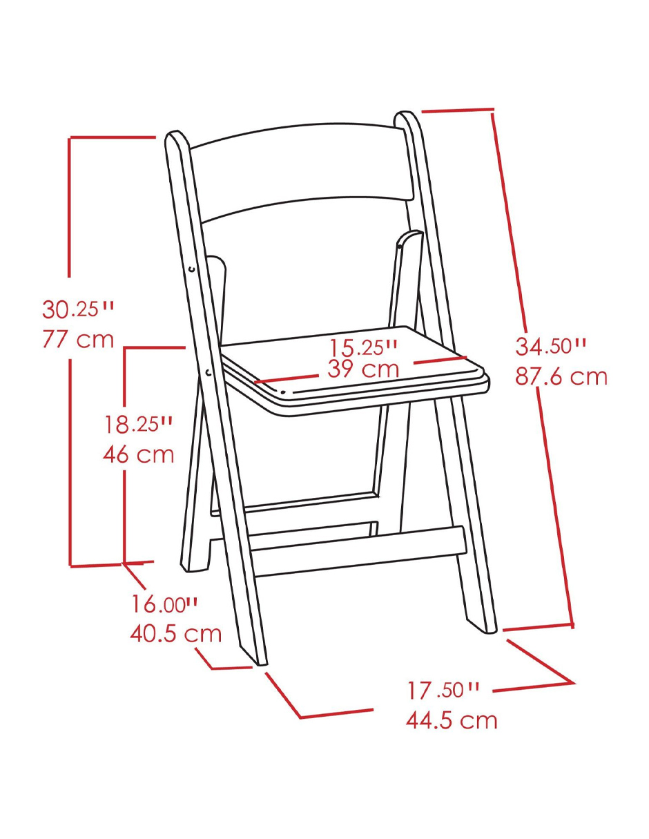 Silla Plegable Fabricada en Madera