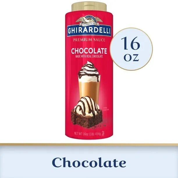 Ghirardelli Chocolate Liquido Premium Importado