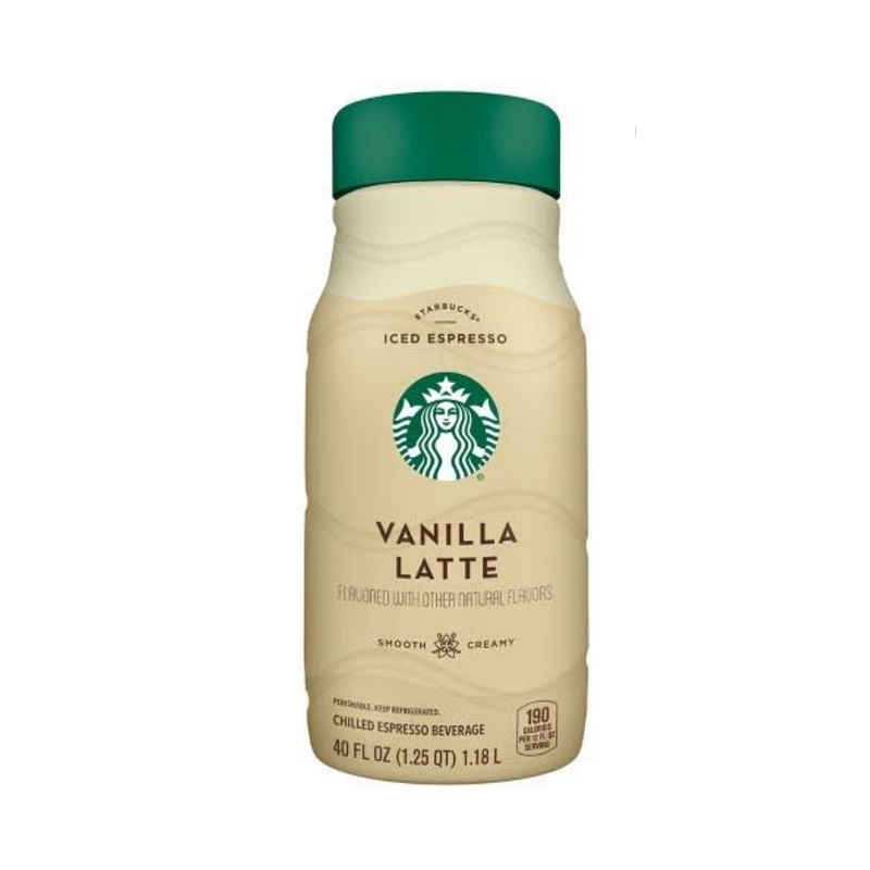 Iced Coffee Starbucks Dark Rost  + Iced Espresso Vainilla Importado