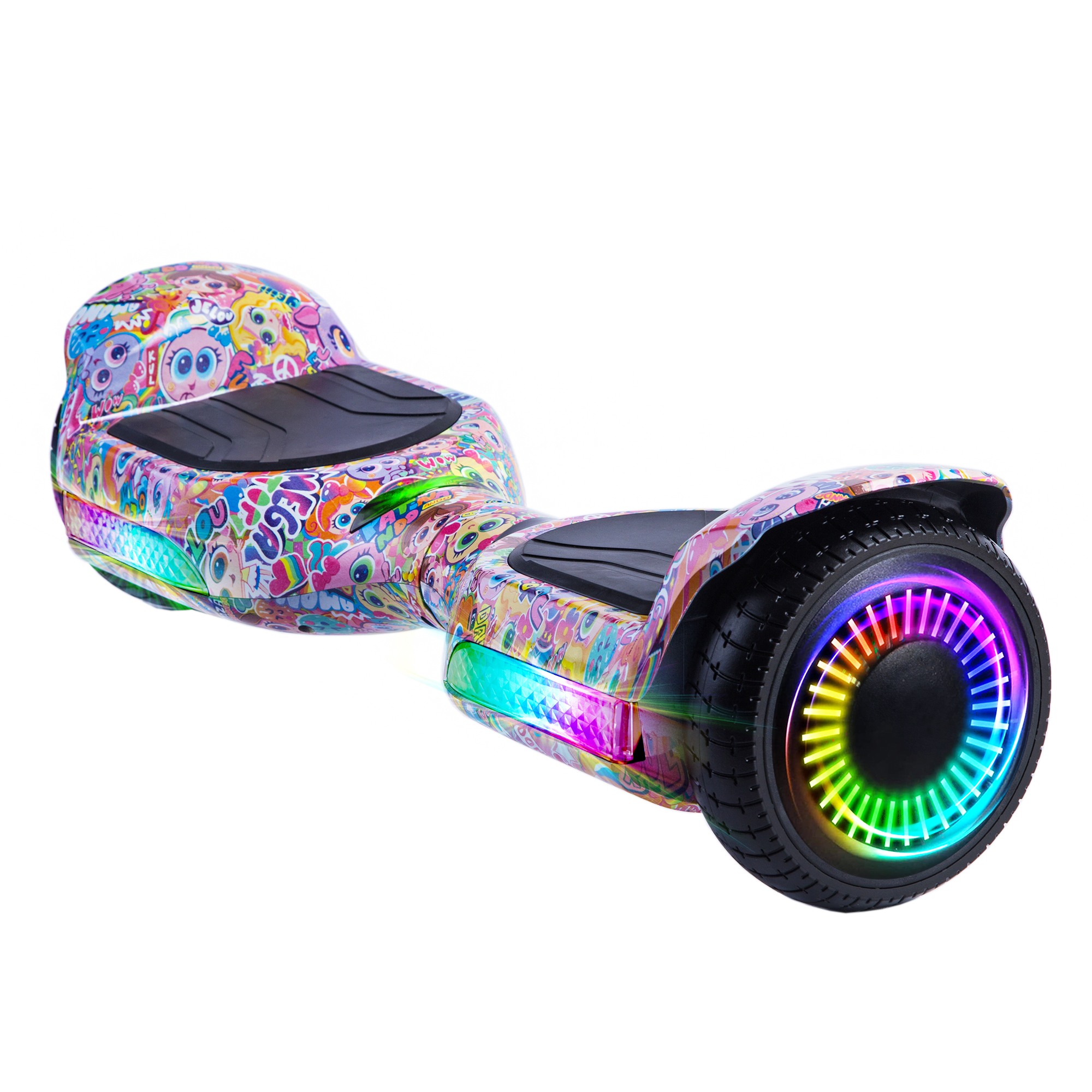 Hoverboard Patineta Eléctrica con Luces Led y Bluetooth