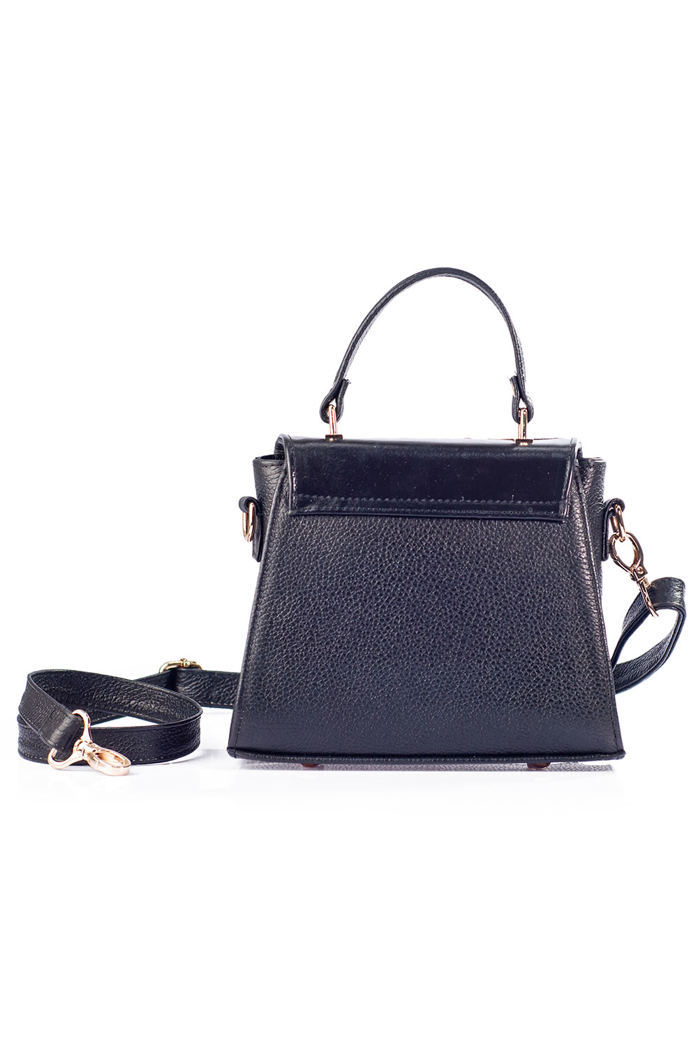 Bolso tipo Satchel A AÁNGELOZANO de piel vacuna, cincelado y pintado a mano, Modelos Ely