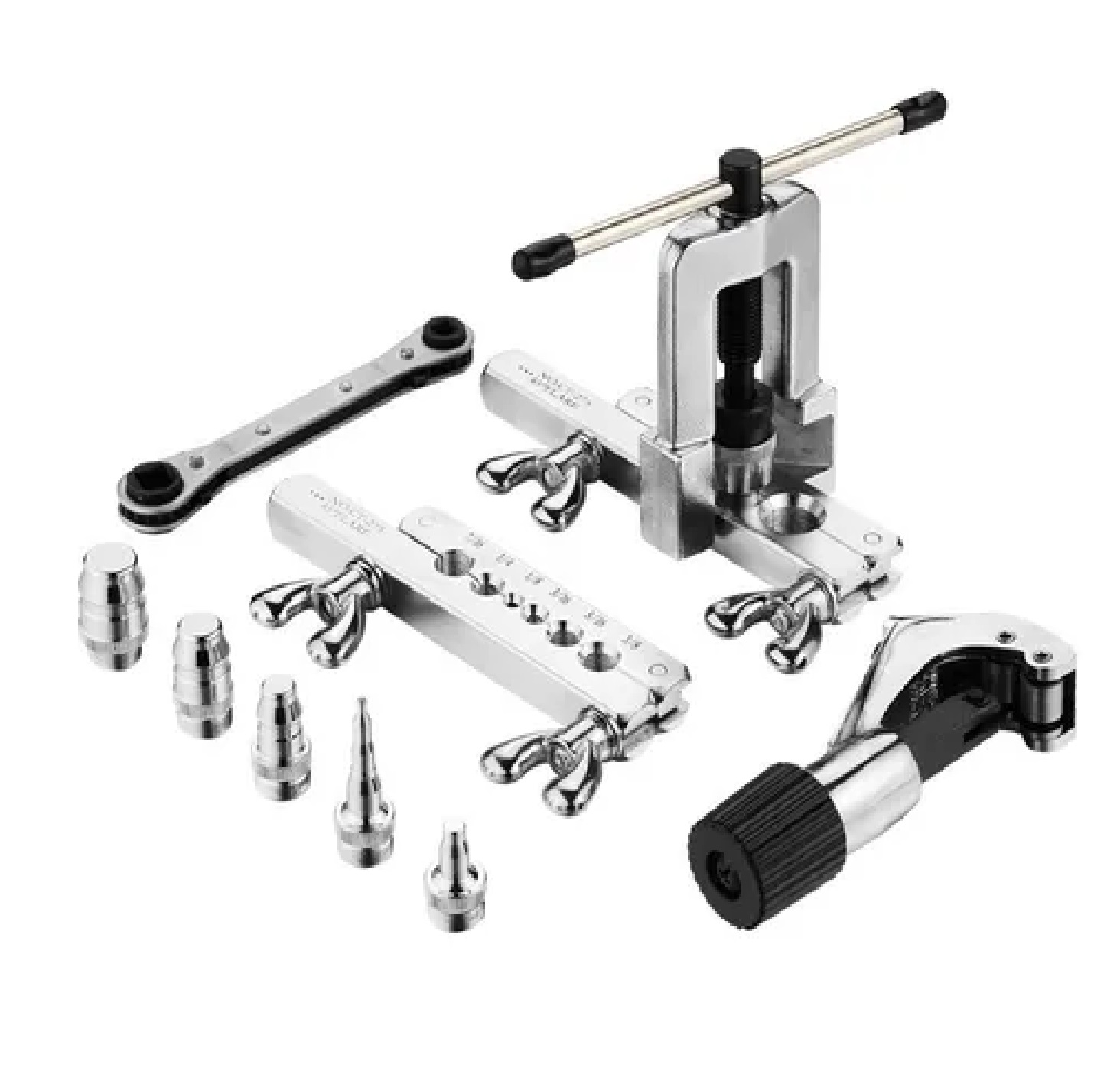 Juego De Avellanador Súper Completo C/corta Tubo