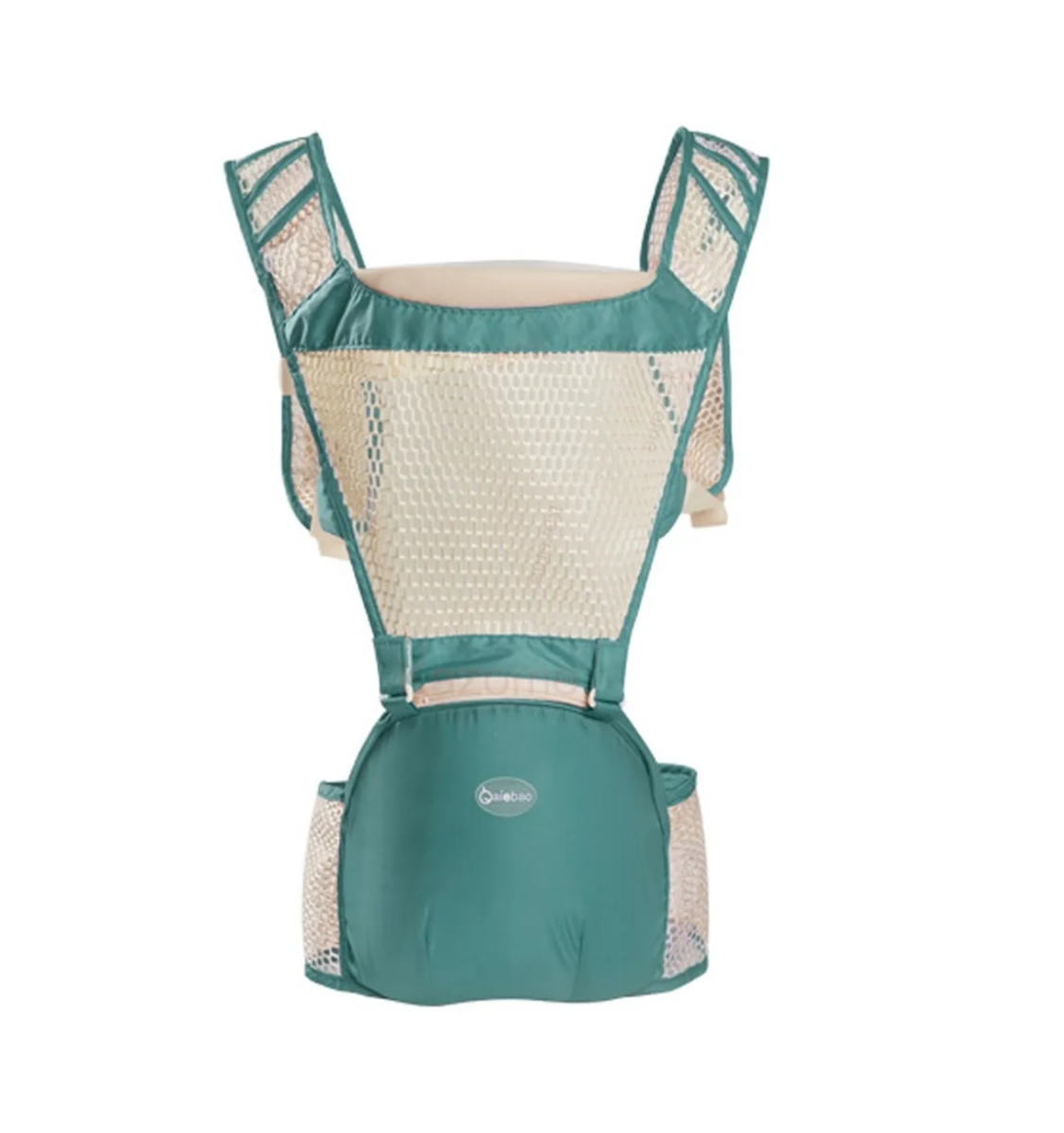 Mochila Cangurera Portabebé Ergonomica 20kg Verde