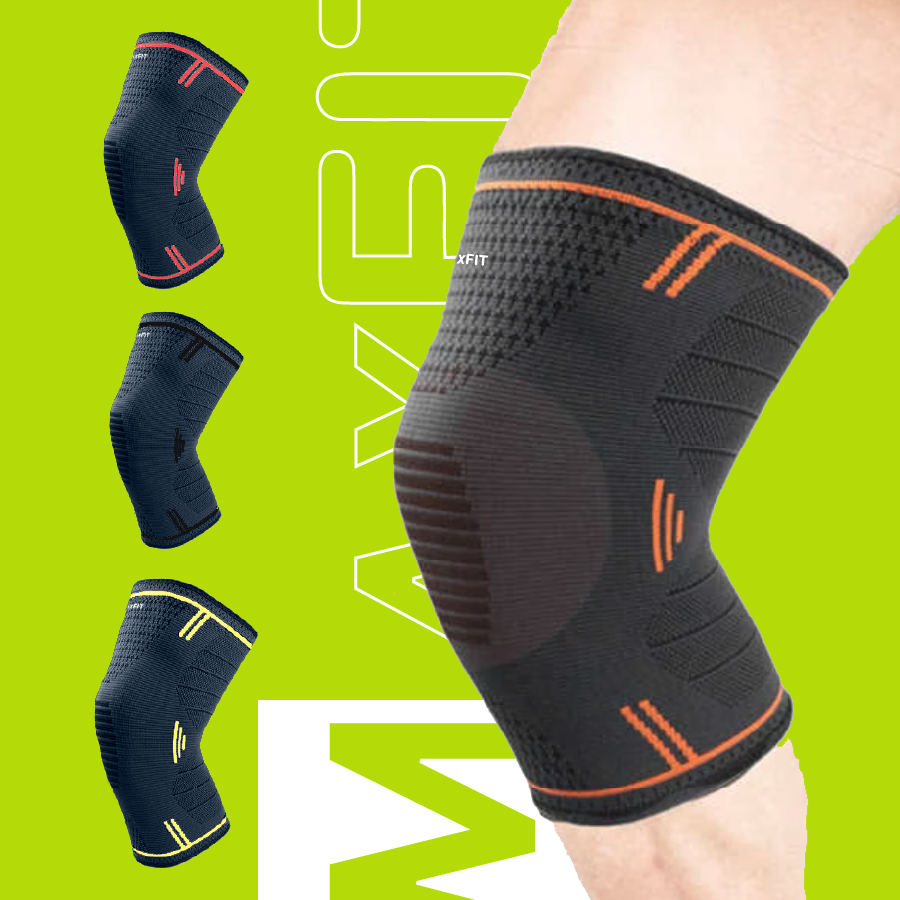 Rodillera Elastica De Compresion Correr Gym Maxfit HX904