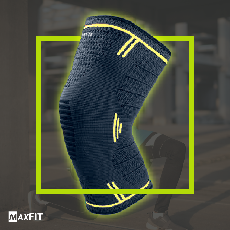 Rodillera Elastica De Compresion Correr Gym Maxfit HX904