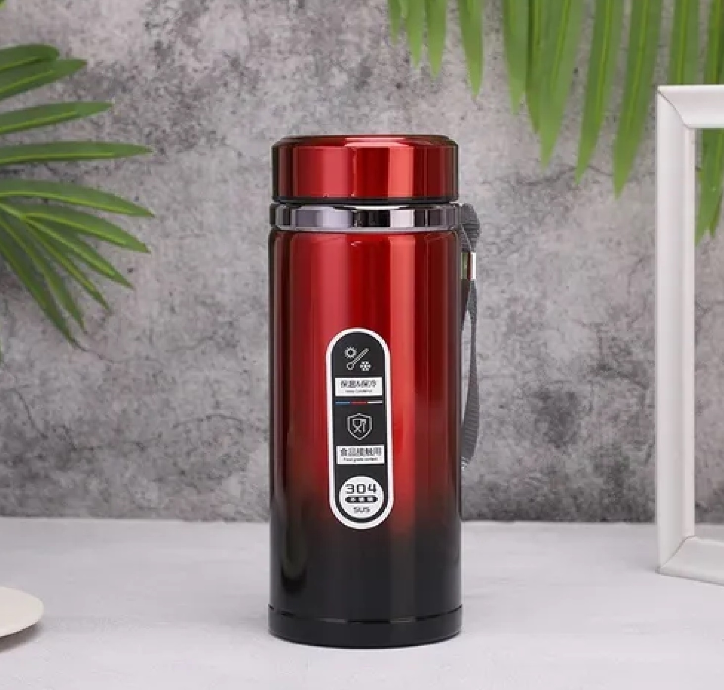 Termo De Premium Acero Inoxidable Para Café Y Té 800ml Plata