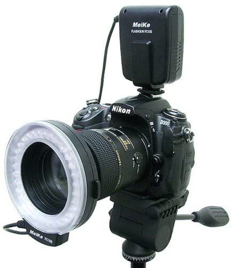 Ring Flash Universal Fotografia Macro Canon Nikon