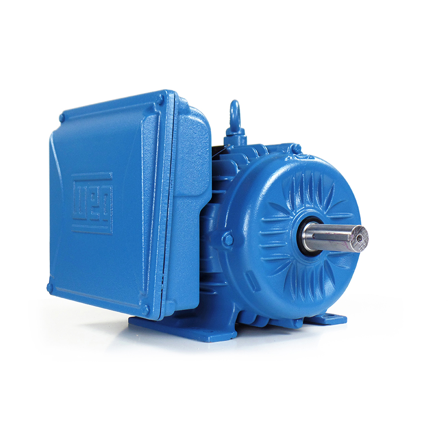 Motor Bifasico 5 Hp 4 Polos Uso General Weg  14039230 220V 23 amp