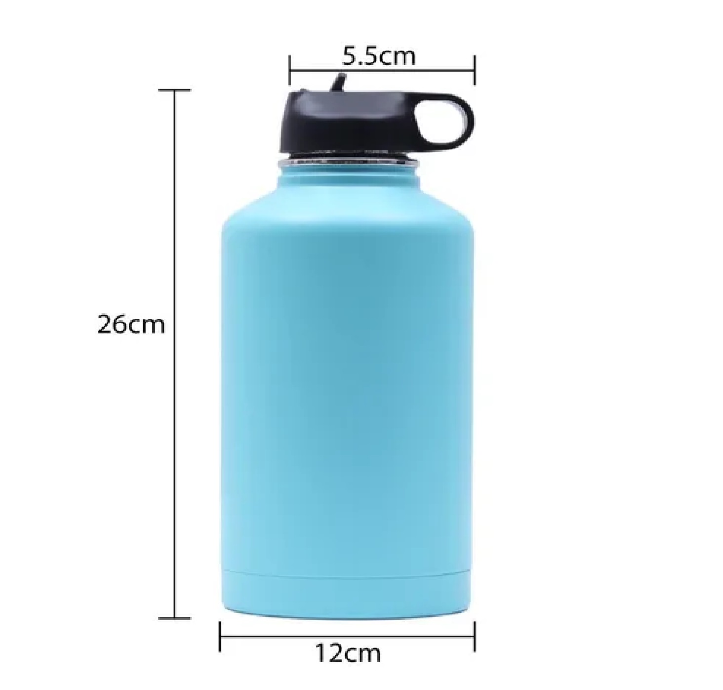 Termo Acero Inoxidable 2l Para Camping Accesorios De Cocina Azul Claro