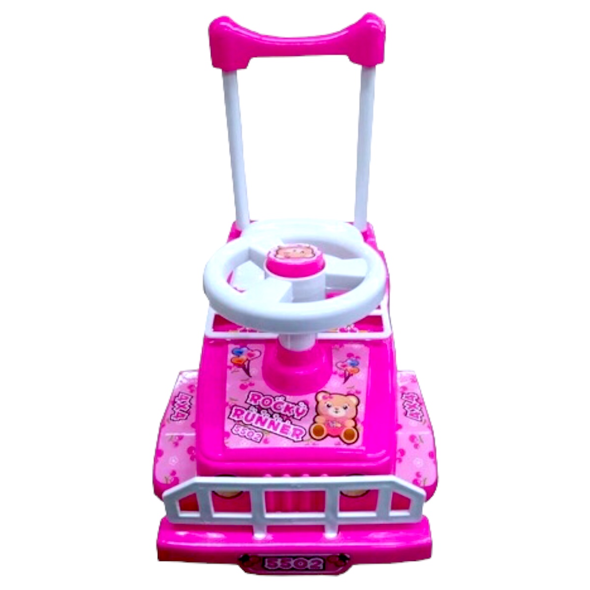 Carrito Montable Para Niños Mytoy De Impulso Jeep Con Sonido 