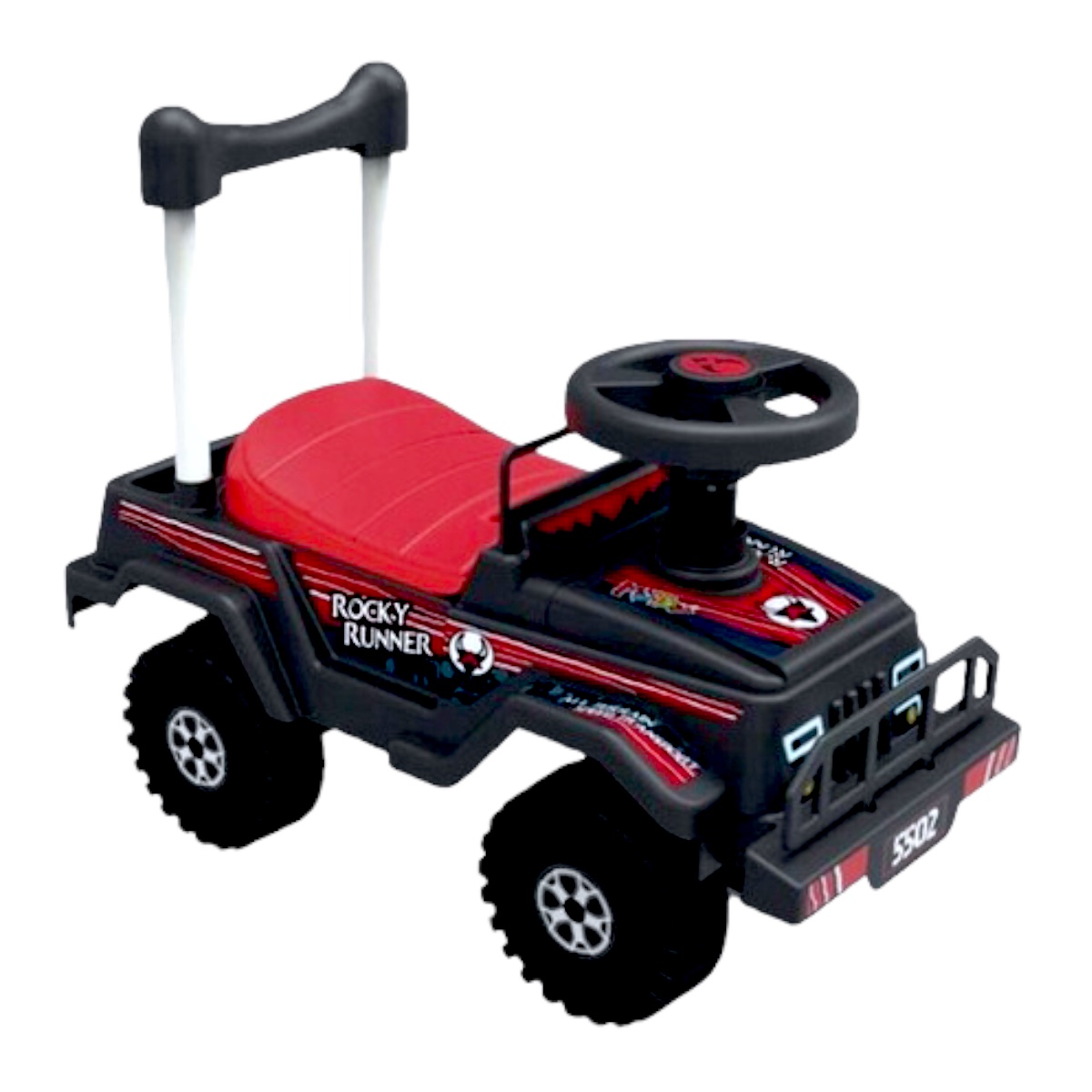 Carrito Montable Para Niños Con Sonido Mytoy De Impulso Jeep