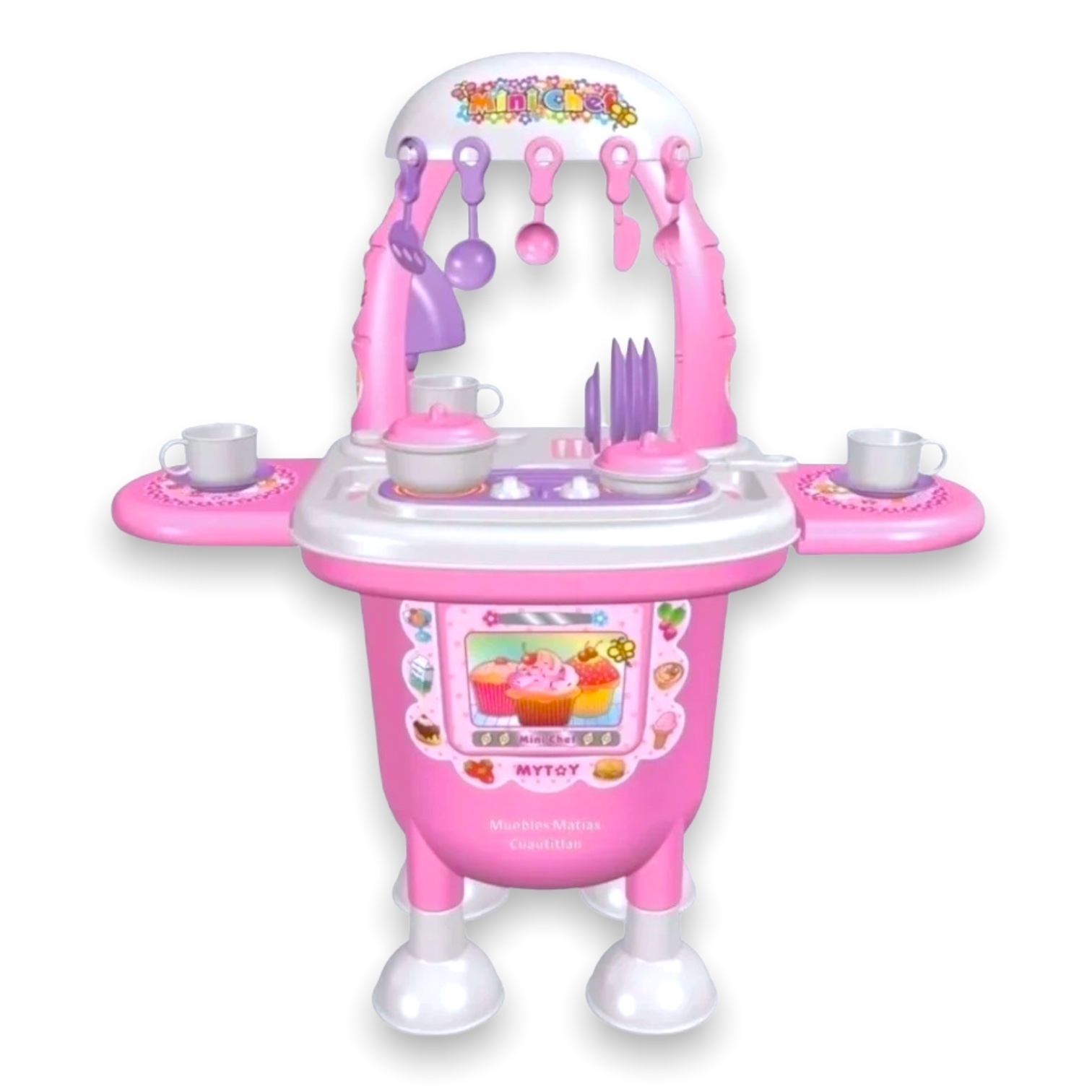 Cocina De Juguete Mini Chef Para Niños Mytoy Con Accesorios