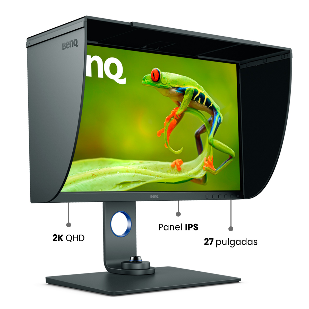 Monitor para Fotografía 2K 27 pulgadas BenQ SW270C IPS 99% AdobeRGB