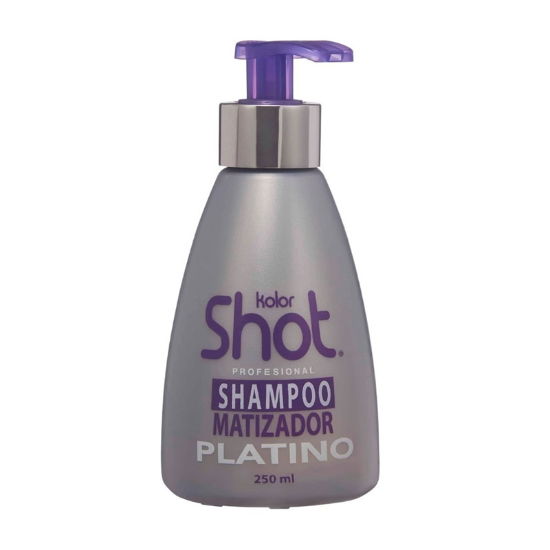Shampoo Matizador Plata Cabello Platinado Y Canas Kolor Shot