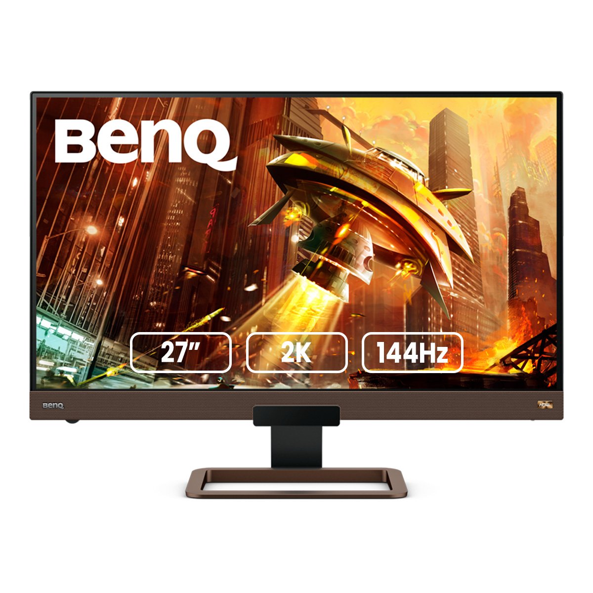 Monitor Gamer 144hz 27 pulgadas BenQ EX2780Q 2K QHD HDRi FreeSync