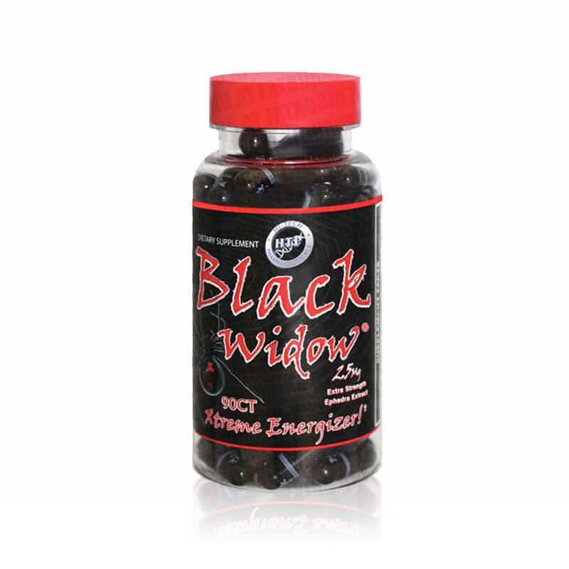 Black widow 90 capsulas Hi-Tech Original Suplemento Quemador 