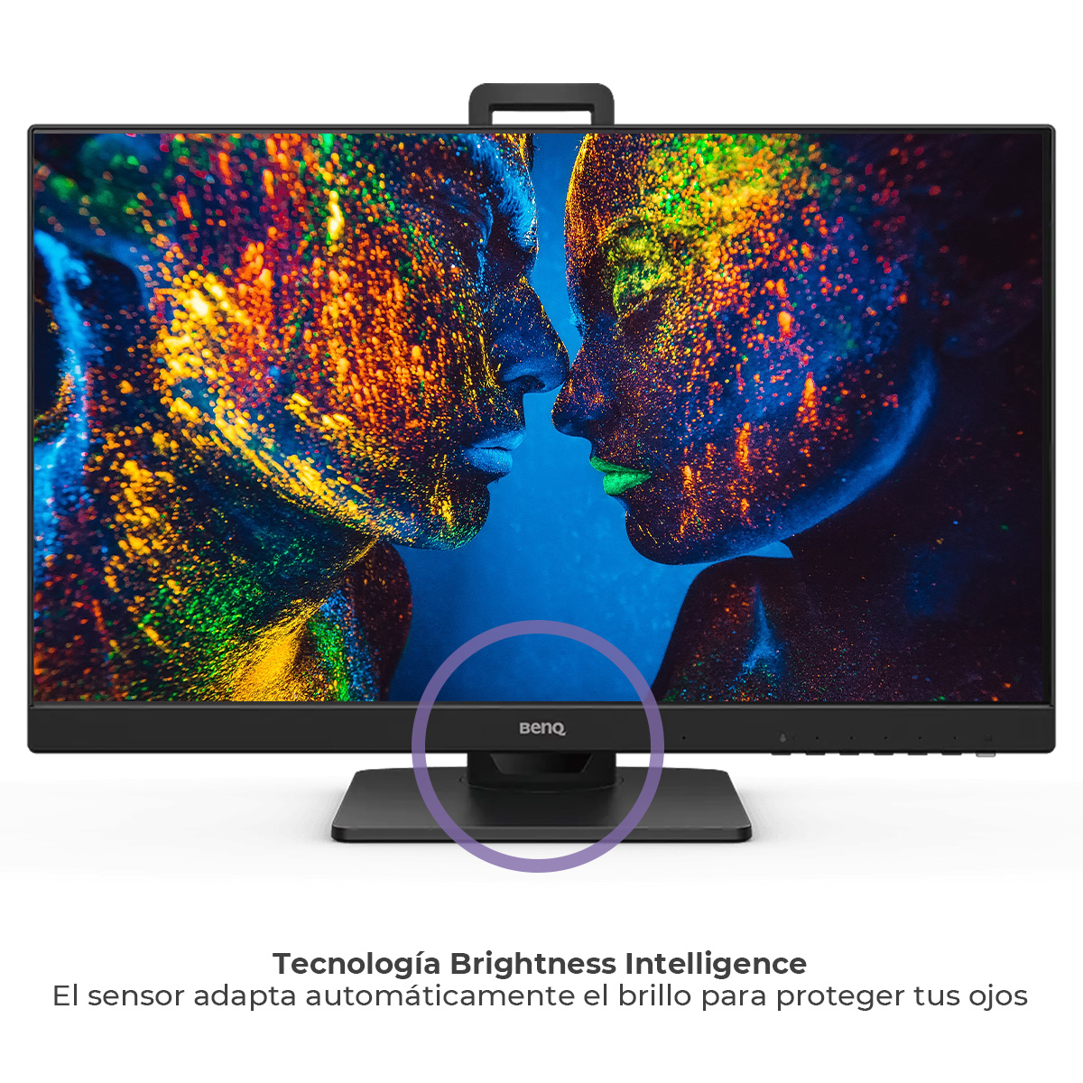 Monitor BenQ LED GW2785TC Para programación, Modo codificación Panel IPS, Brightness Intelligence, Anti-glare, Flicker-free, 27 pulgadas 1080p Eye-Care 1920x1080