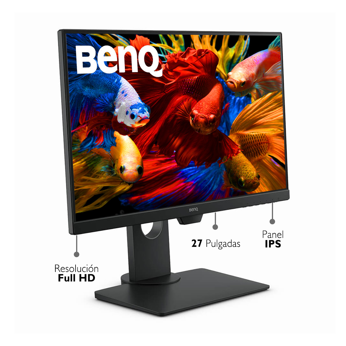 Monitor PC Ergonómico 24 pulgadas BenQ GW2480T FHD IPS Eye-Care