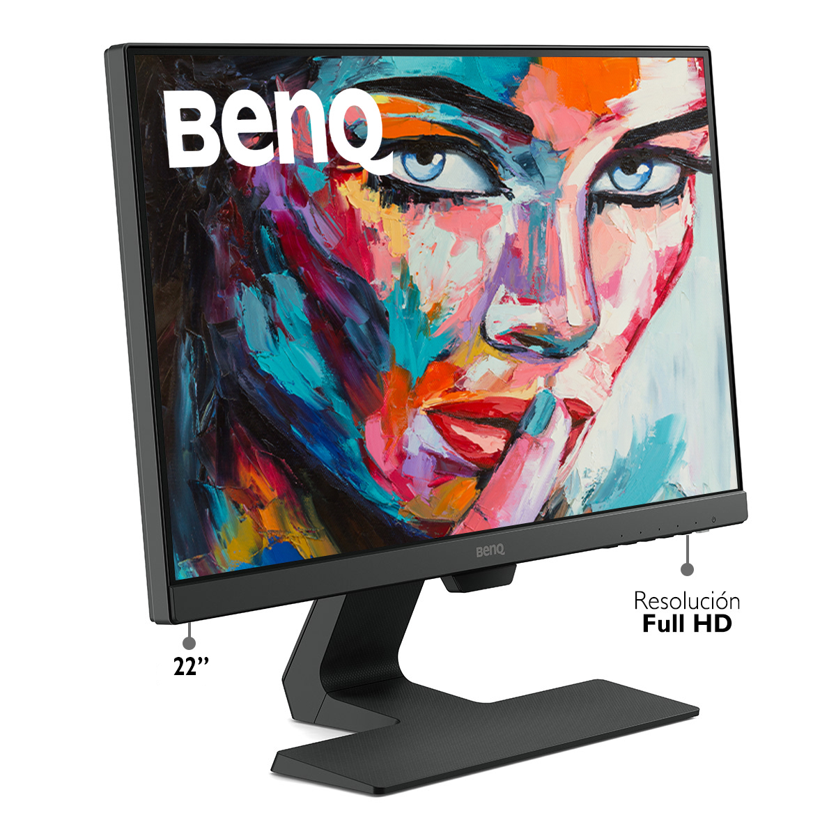 Monitor PC 22 pulgadas BenQ GW2280 FHD 1080p VA Eye-Care