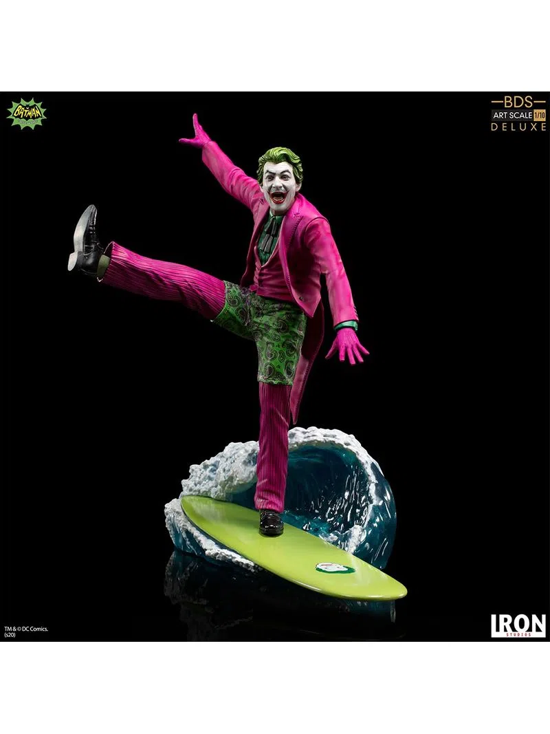 Statue The Joker Deluxe - Batman 66 - Bds Art Scale 1/10 - Iron Studios