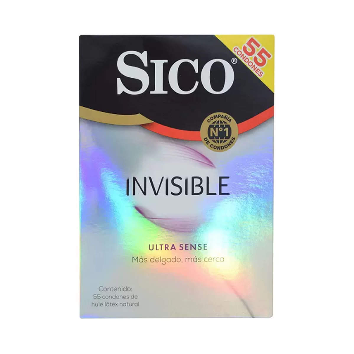 Sico Ultra Sense Invisible con 55 Condones
