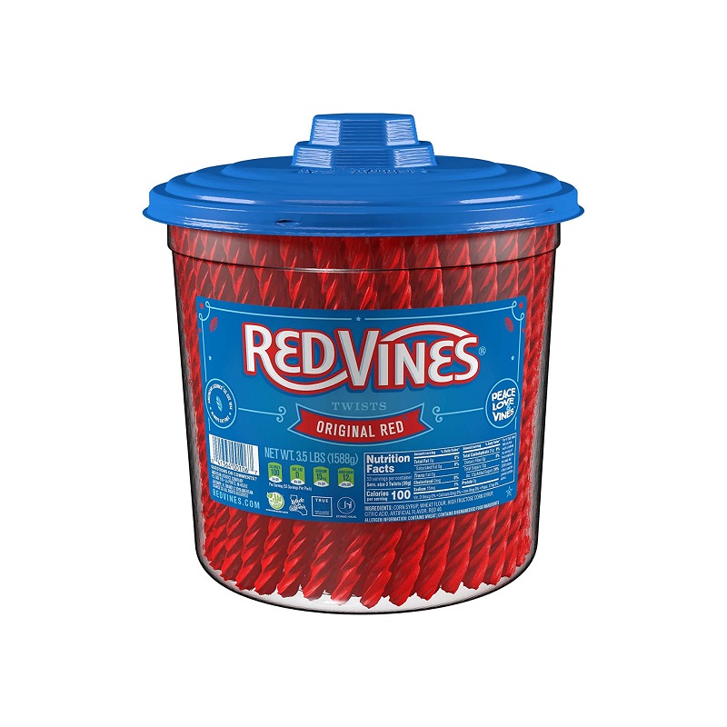 Dulces Red Vines Twists El Original Importado Regaliz Tarro