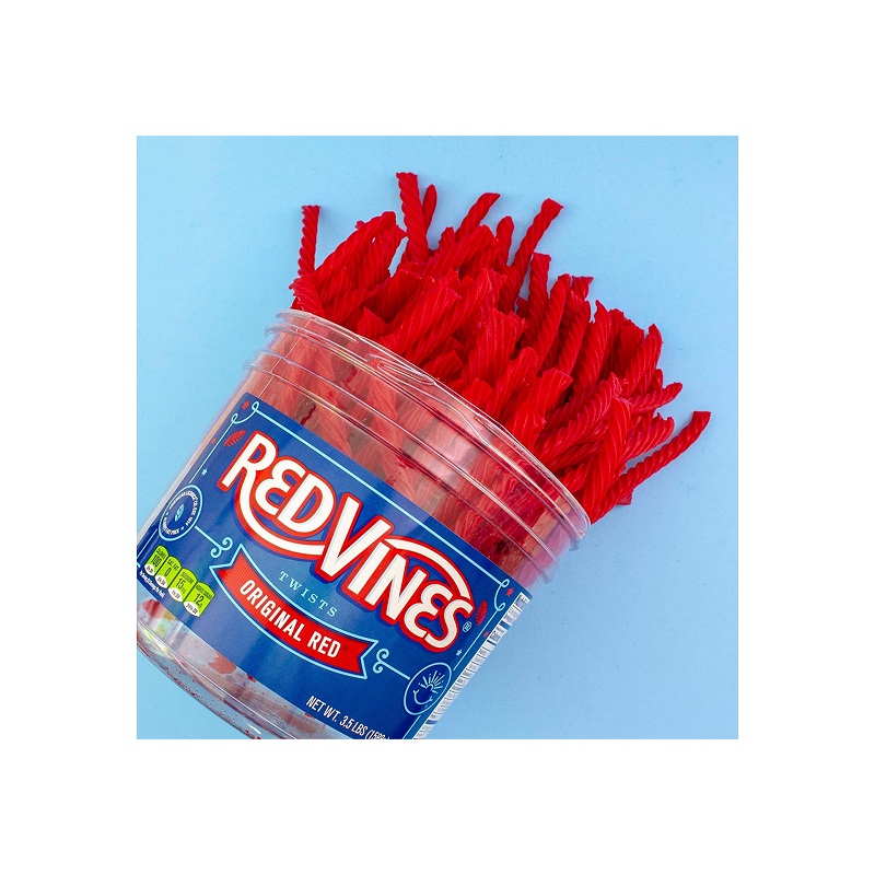 Dulces Red Vines Twists El Original Importado Regaliz Tarro