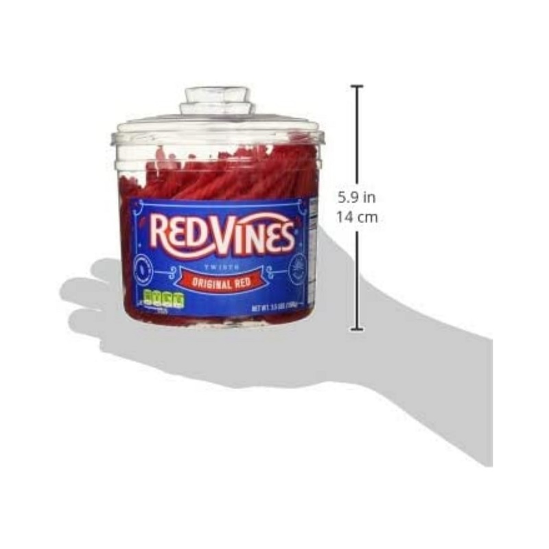 Dulces Red Vines Twists El Original Importado Regaliz Tarro