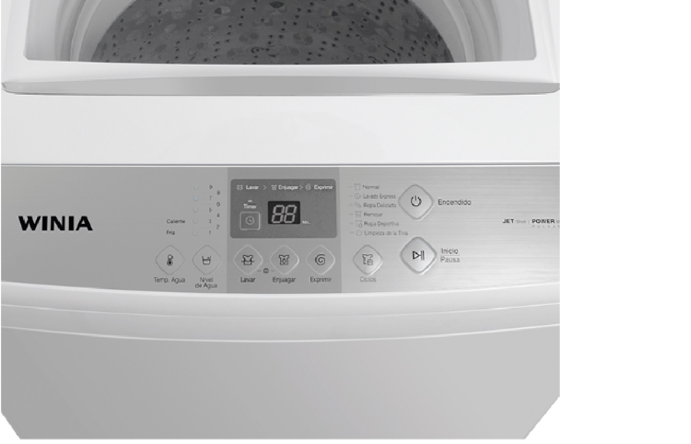 LAVADORA 14KG AUTOMATICA BLANCO MARCA DAEWOO/WINIA.