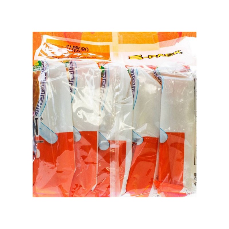 Ramen Fideos Sopa Sapporo Ichiban Soy Bean Paste Miso - 17.75oz/5ct