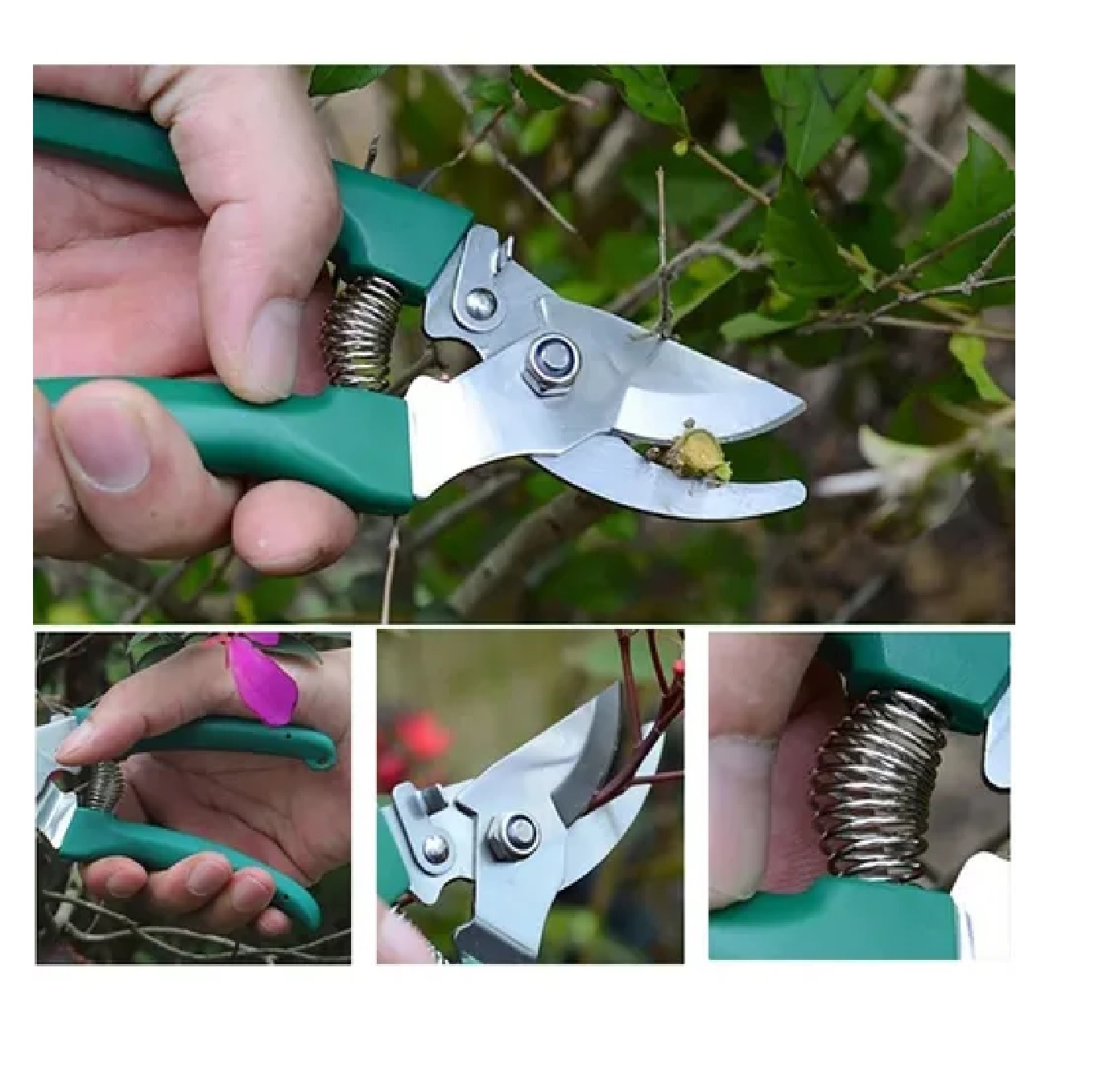 Juego Herramientas De Jardinería Acero Inoxidable Estuche