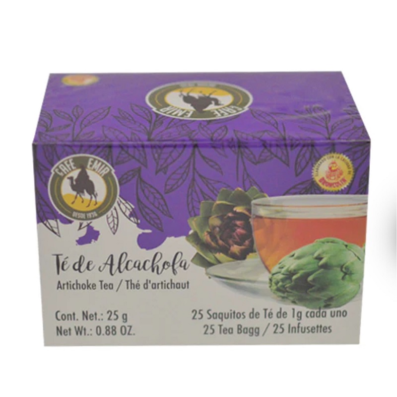 Té de Alcachofa - Para Bajar de Peso, Contiene 25 Saquitos
