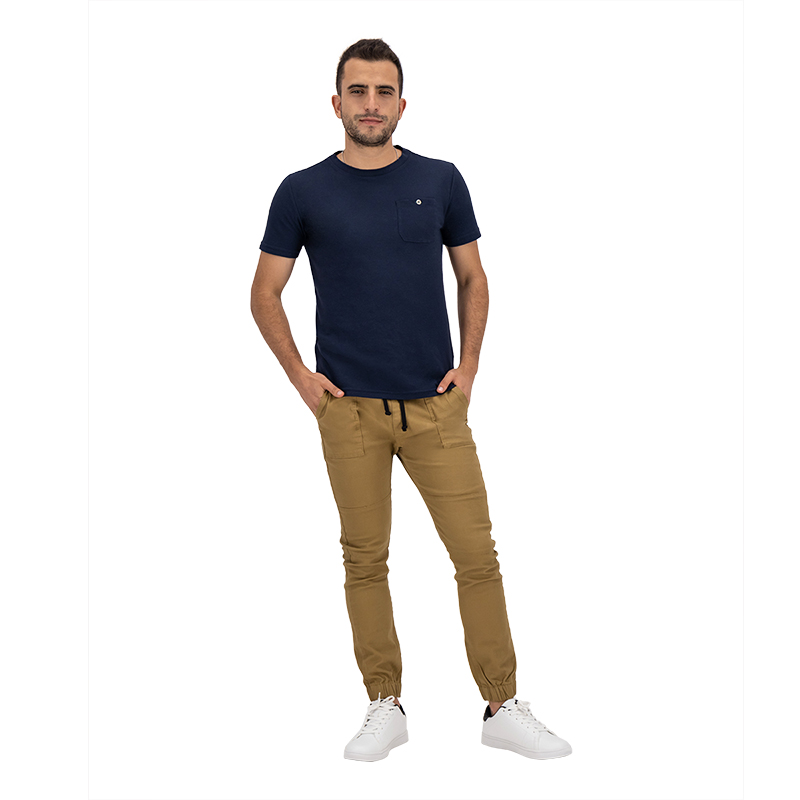 Jogger Fashion de Gabardina Premium - Caqui Holstone Hombre