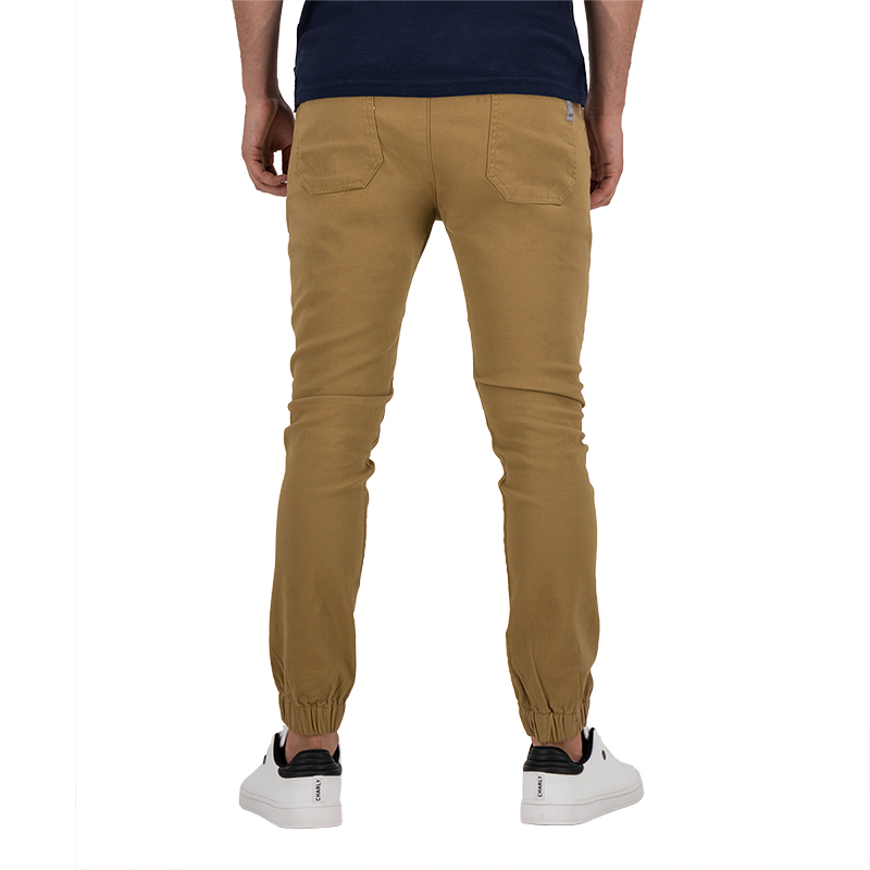Jogger Fashion de Gabardina Premium - Caqui Holstone Hombre