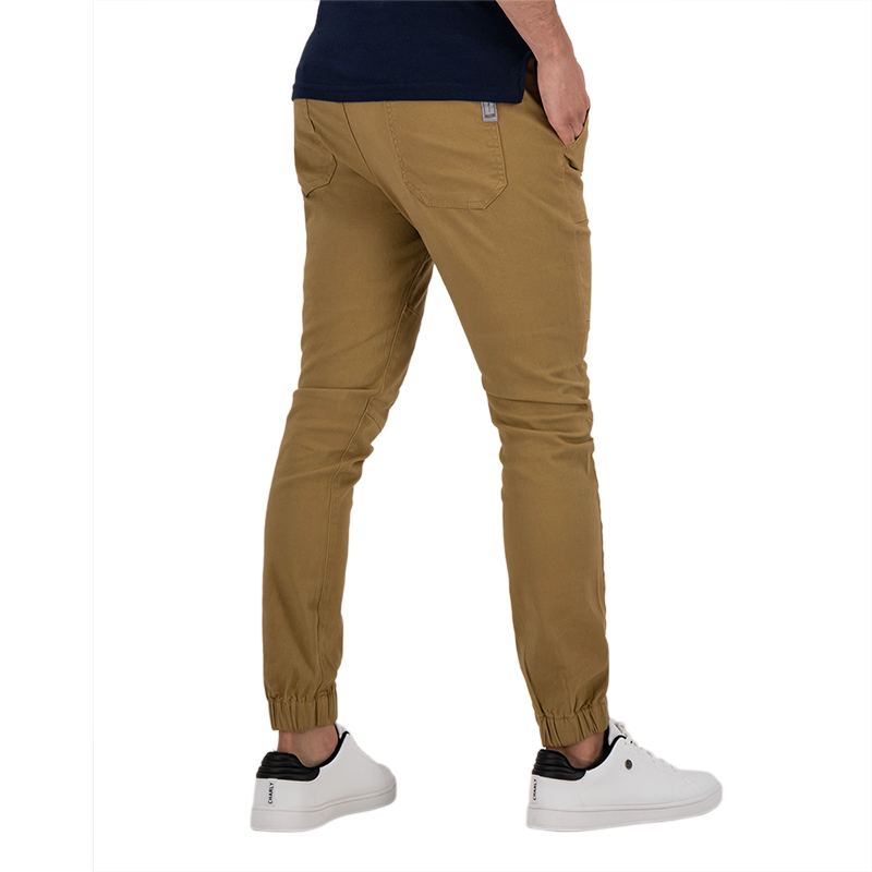 Jogger Fashion de Gabardina Premium - Caqui Holstone Hombre
