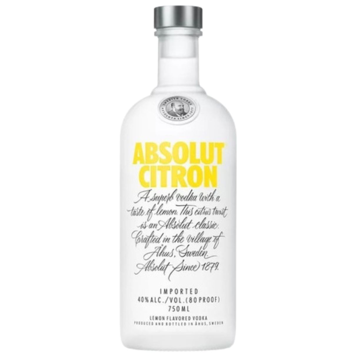 Vodka Absolut Citron 750 mL 