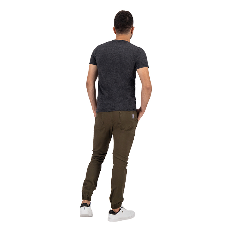 Jogger Fashion de Gabardina Premium - Verde Olivo Holstone Hombre