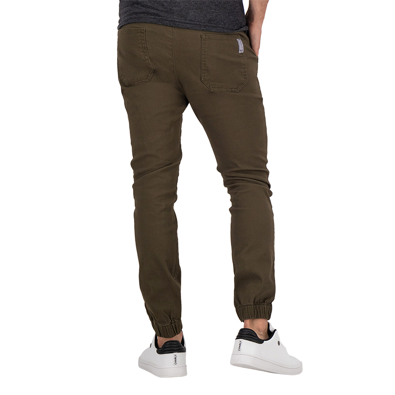 Jogger Fashion de Gabardina Premium - Verde Olivo Holstone Hombre
