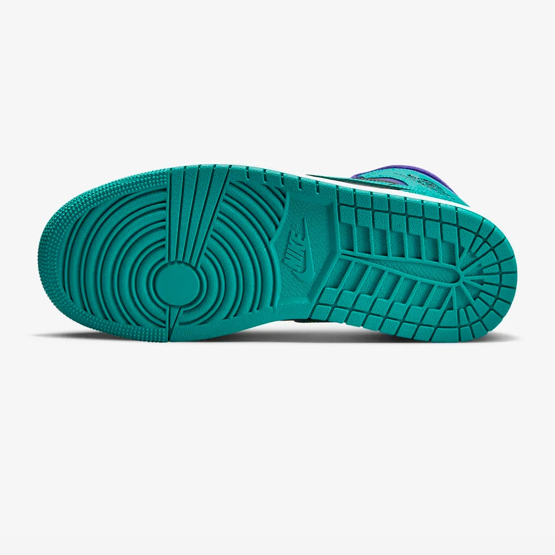 AIR JODAN 1 MID Dark Concord New esmerald- black Talla 24 cm