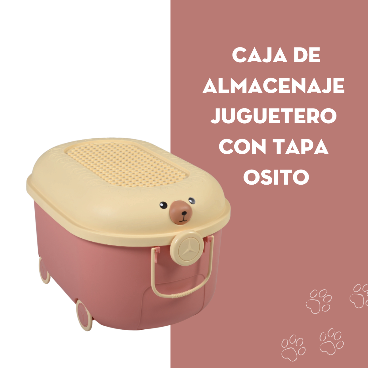 Caja De Almacenamiento Para Guardar Juguetes/Ropa Para Niños Ideal Para Espacios Pequeños