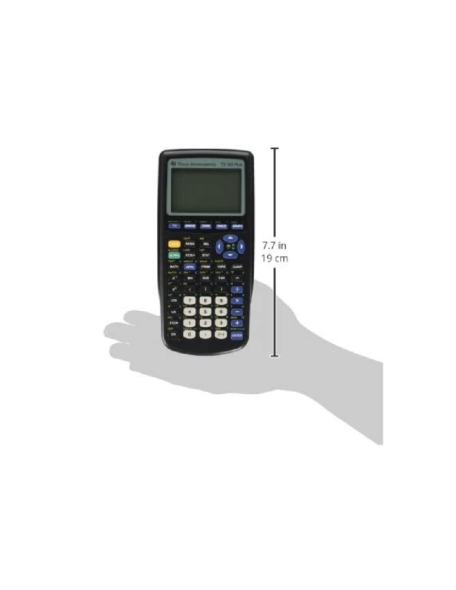 Caluladora Graficadora Ti-83 Plus Texas Instruments Original 2019