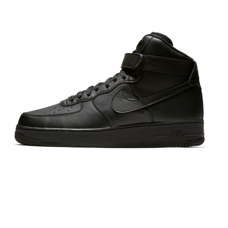 Tenis Nike Air Force 1 High '07 Negro Casual Talla #27 Hombre