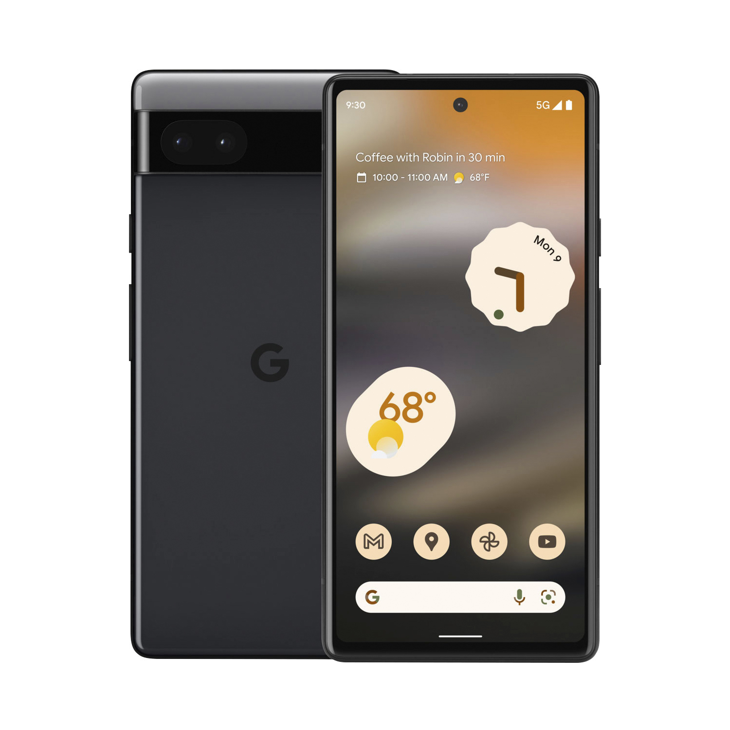 GOOGLE PIXEL 6A 6GB 128GB 5G NEGRO CARBON