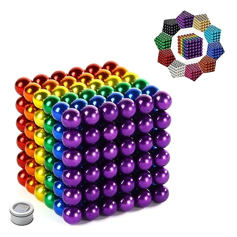 Magic Magnet Cube El Juguete, 216pcs 5mm