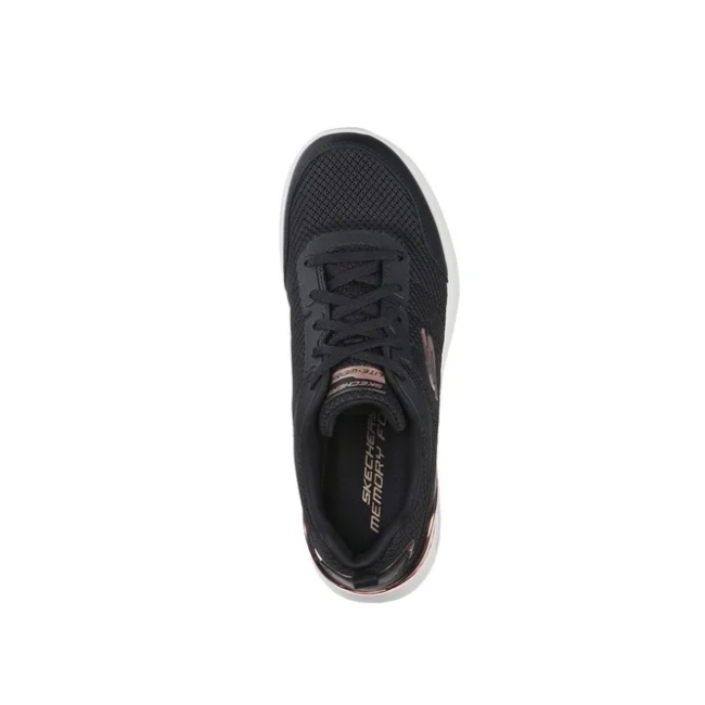 Tenis Skerch-air Dynamight negro para dama 149660