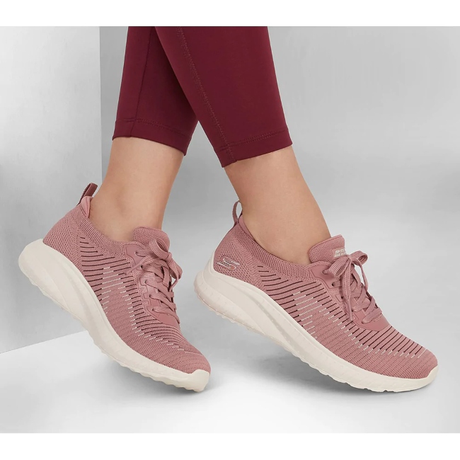 Tenis SKECHERS Bods Squad rosa para dama 117207