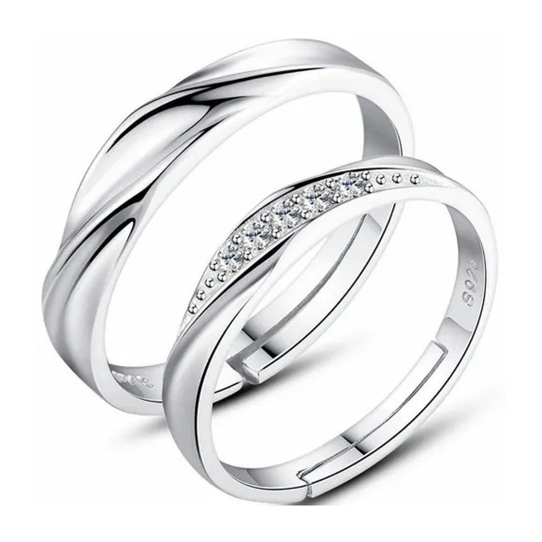 Personaliza el anillos de boda de Plata 925 para mujeres