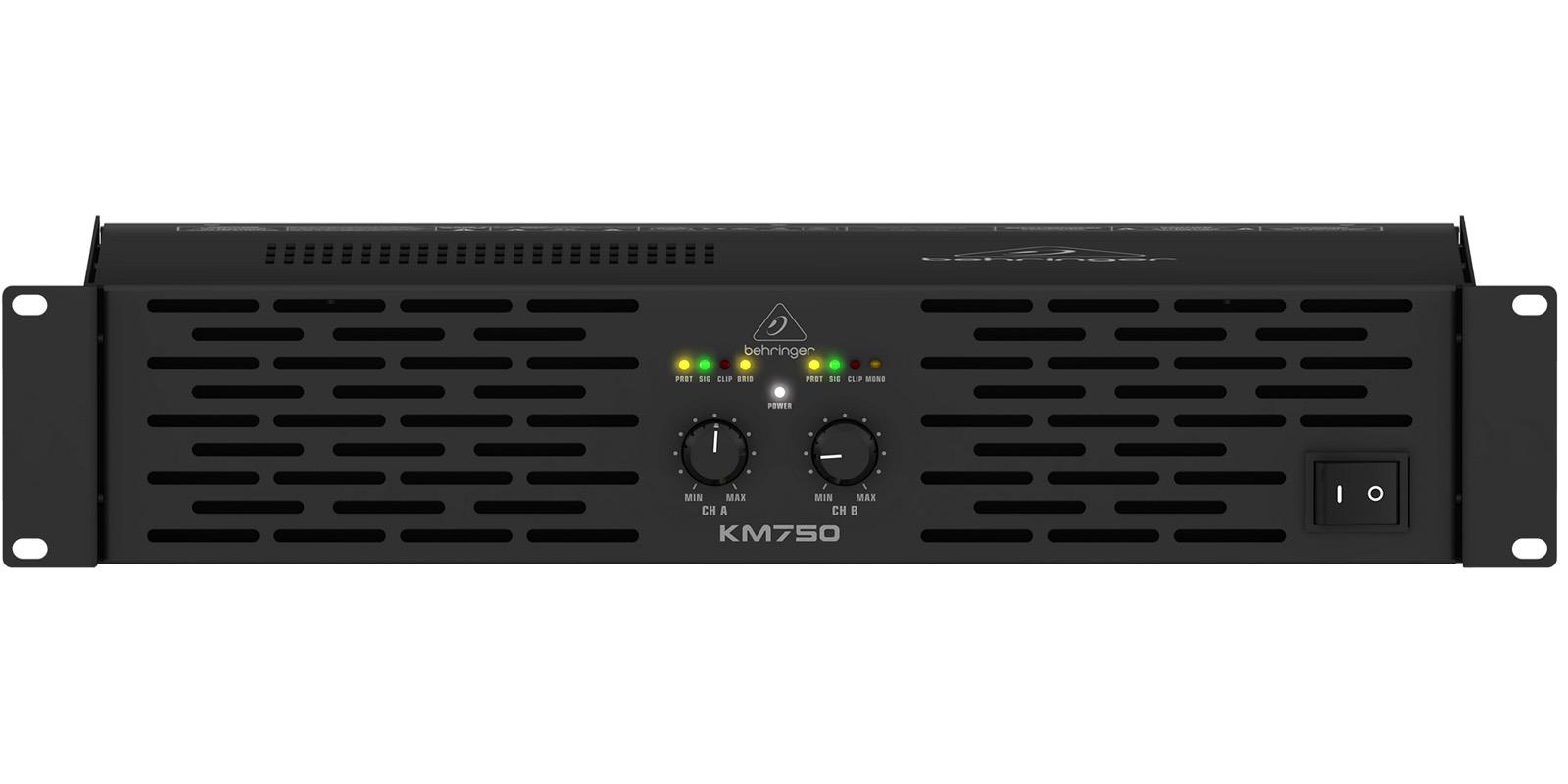 Amplificador BEHRINGER poder KM750