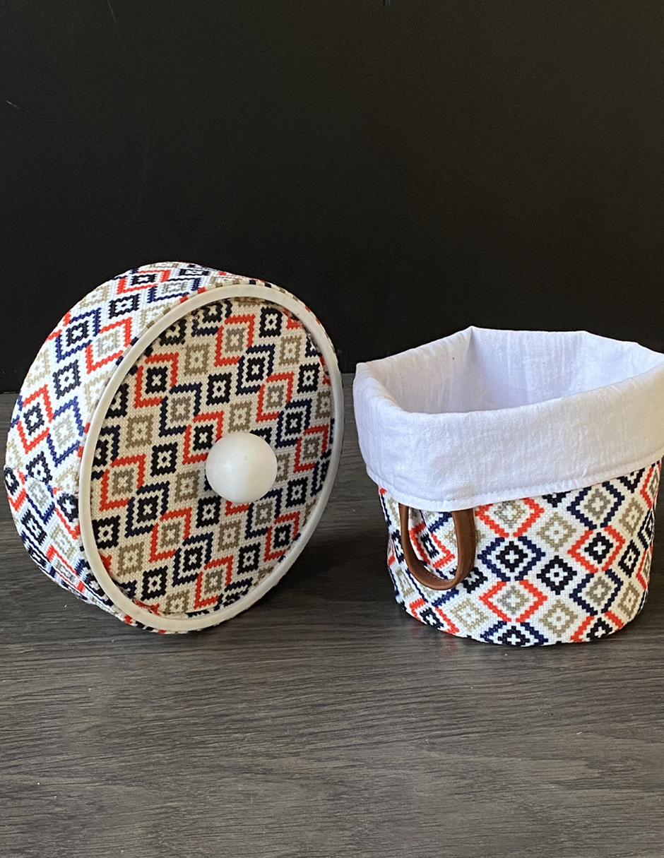 Set Tortillero y Panera Grecas Artesanal